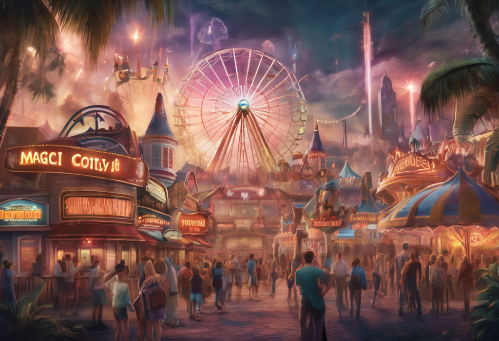 История и развитие Magic City | Парка Аттракционов